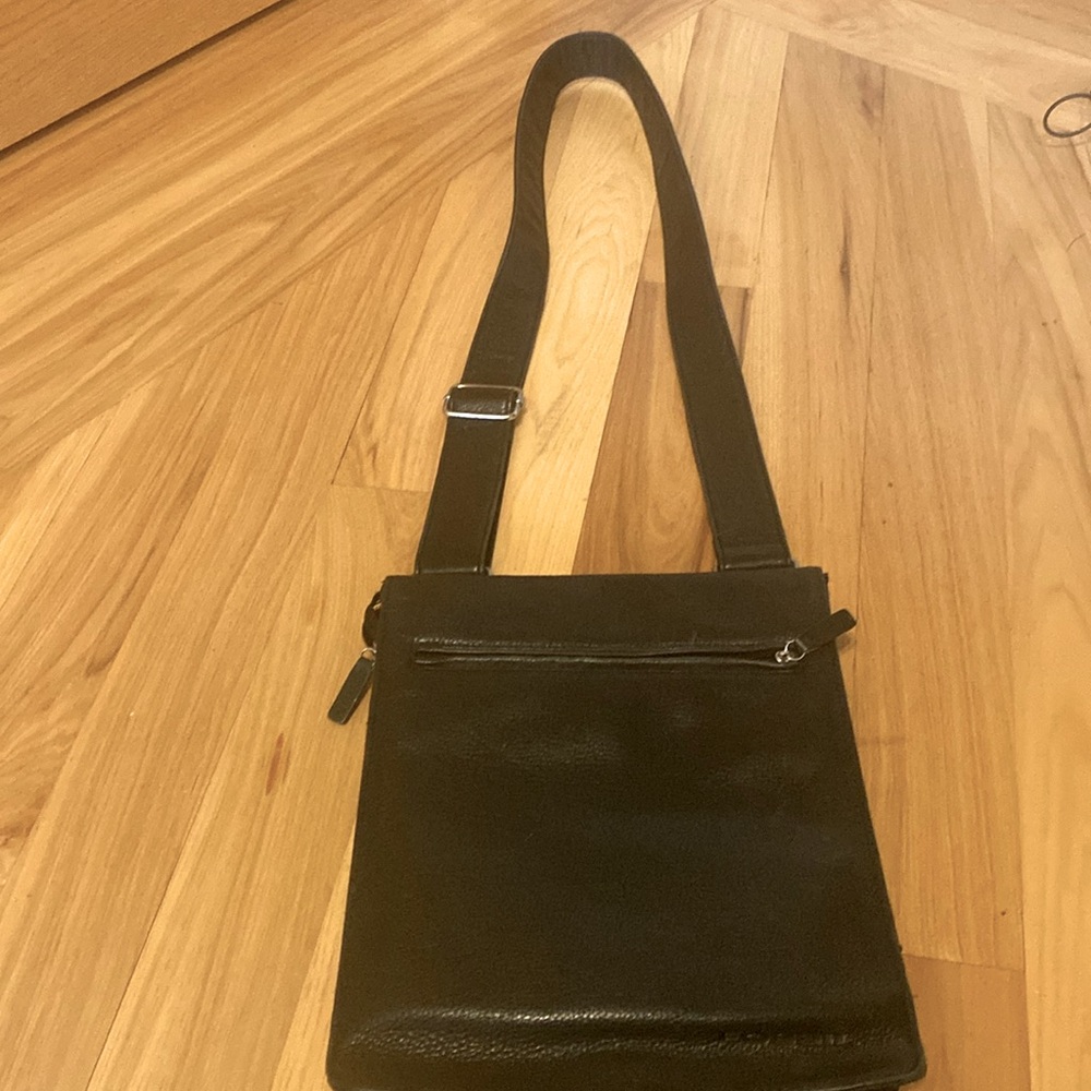 Vintage Fossil crossbody leather purse